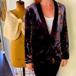 Velvet Blazer